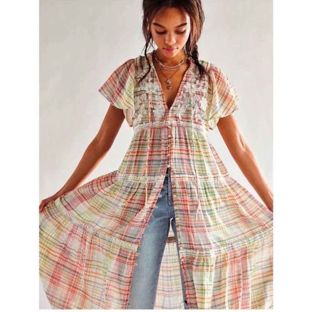 Free People Sally Maxi Top Dress
